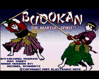 Budokan screenshot 4 for Amiga